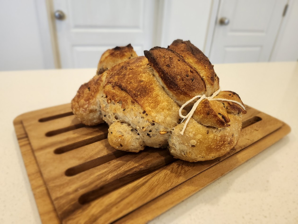 Easter bunny bread